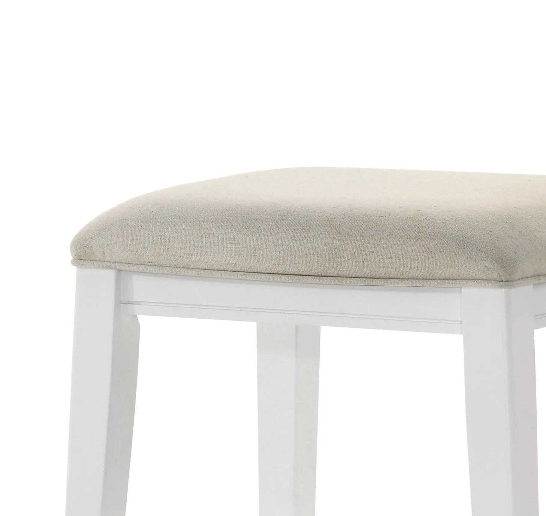 Sasha - 17" Counter Height Stool With Upholstered Seat by Unique Piece Furniture