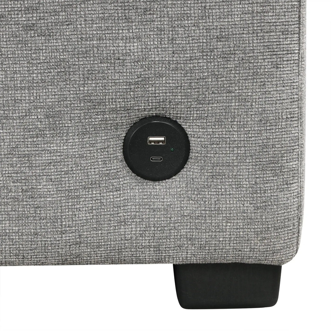 Single Pull Out Sofa Bed With USB Ports And Cup Holders by HouseOfZazla