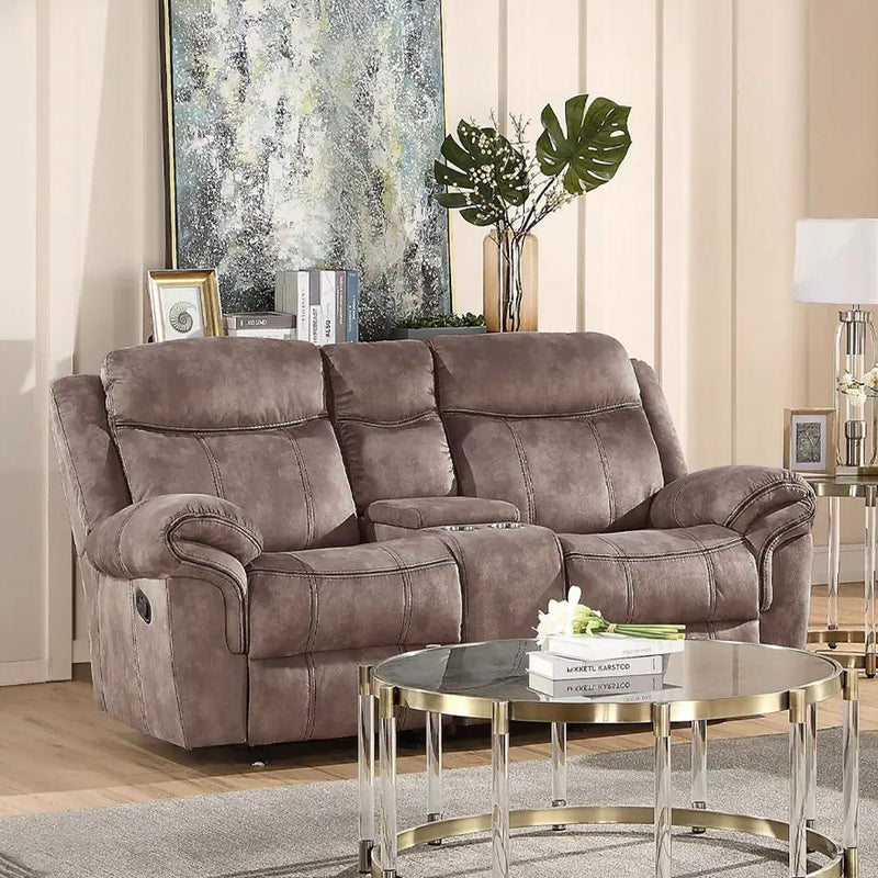 Zubaida - Sofa w/USB Dock & Console(Motion) by Unique Piece Furniture