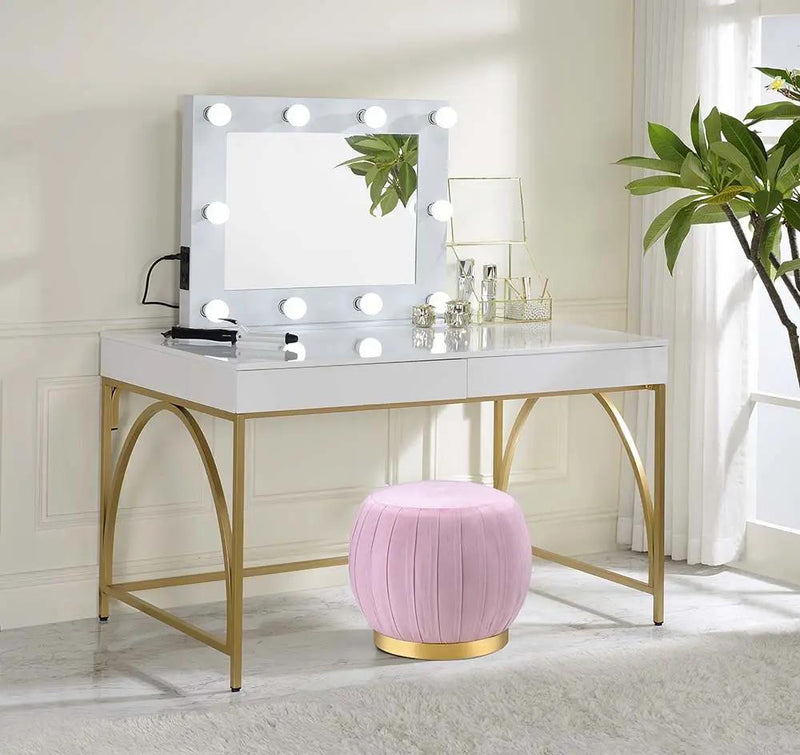 Avery - Accent Mirror - White by Unique Piece Furniture