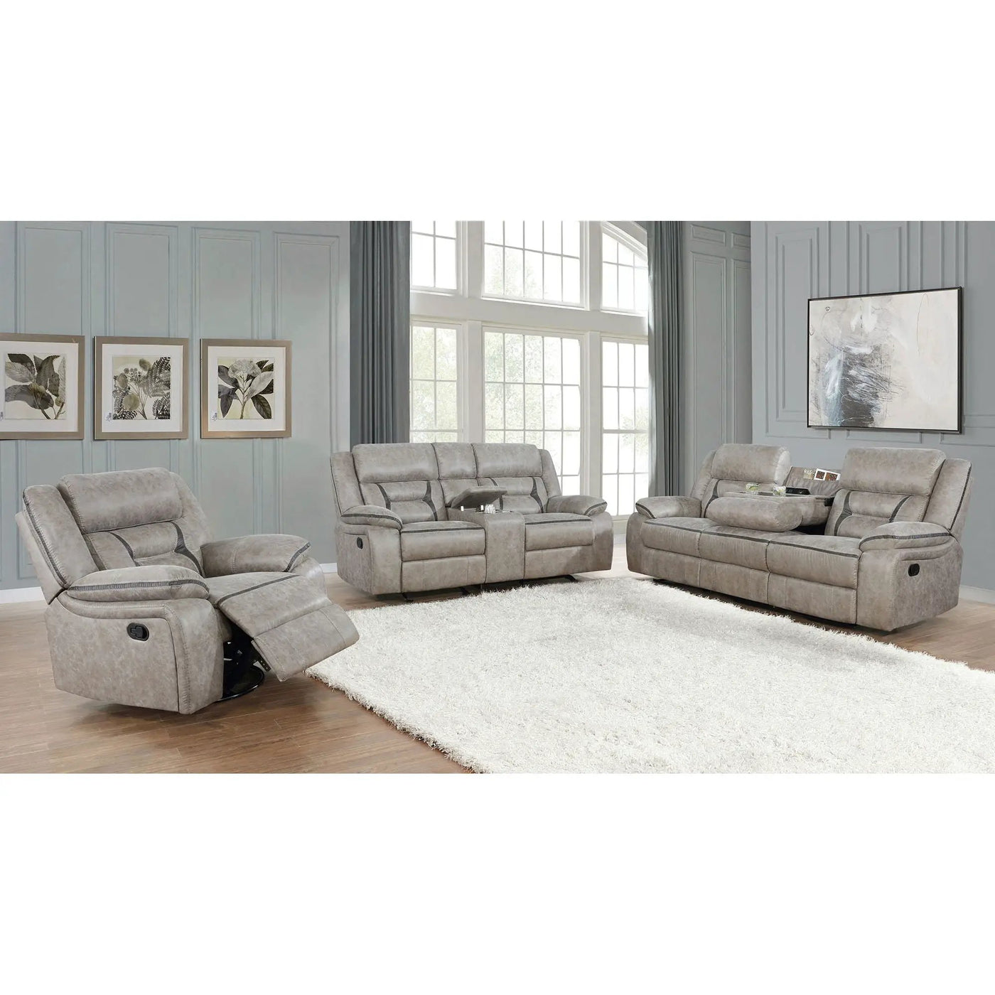 Brazelton - Swivel Glider Recliner by HouseOfZazla