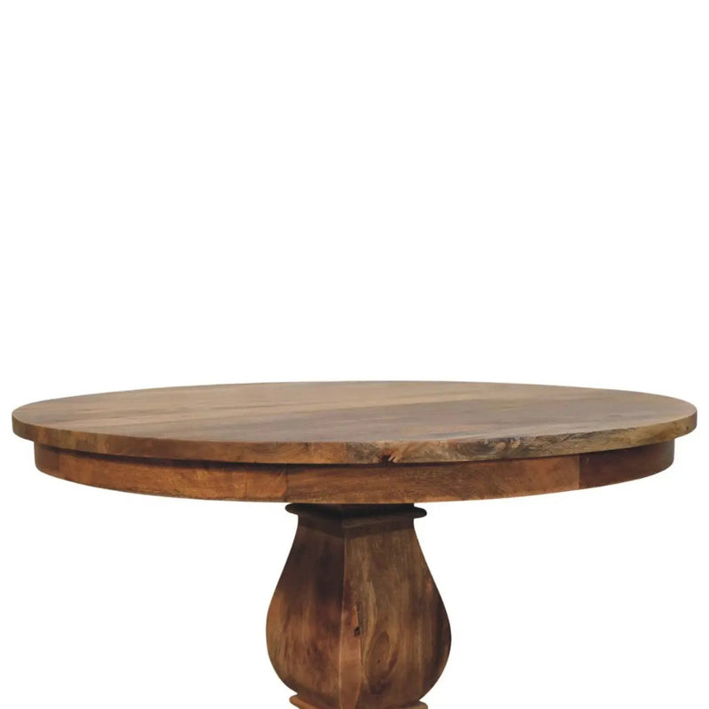 Solid Wood Valentina Round Dining Table by HouseOfZazla