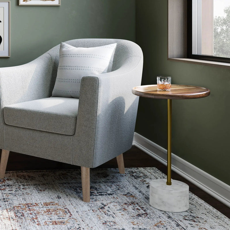 Becker - Side Table - Natural by HouseOfZazla