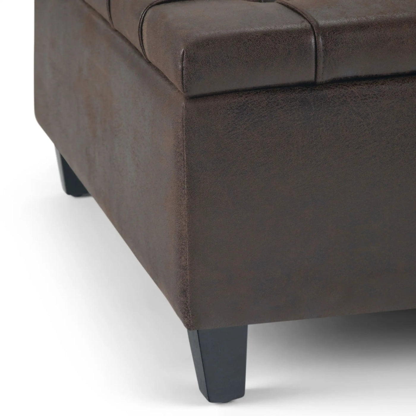 Harrison - Large Coffee Table Storage Ottoman by HouseOfZazla