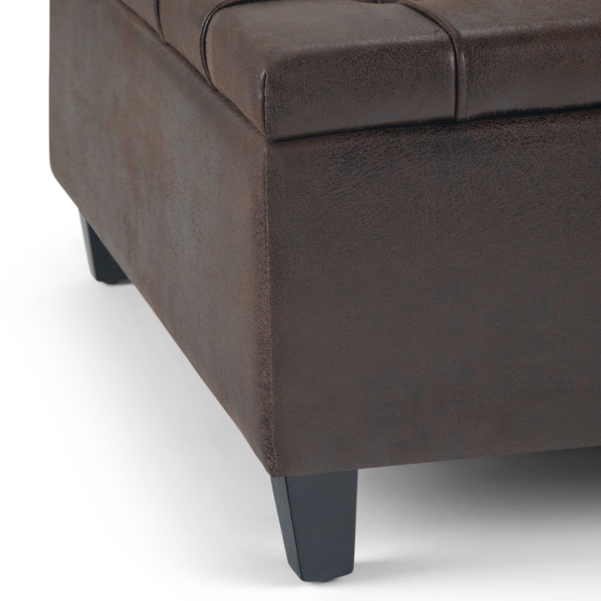 Harrison - Large Coffee Table Storage Ottoman by HouseOfZazla