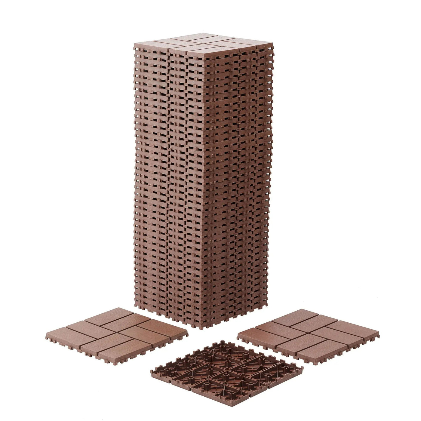 Interlocking Deck Tiles, 44 Pack by HouseOfZazla