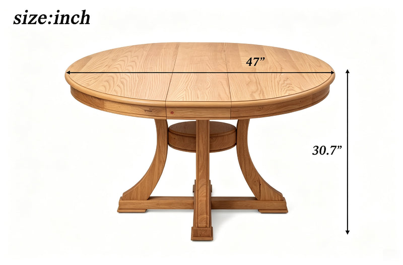 7-Piece Retro Functional Dining Table Set, photo 8 of 10