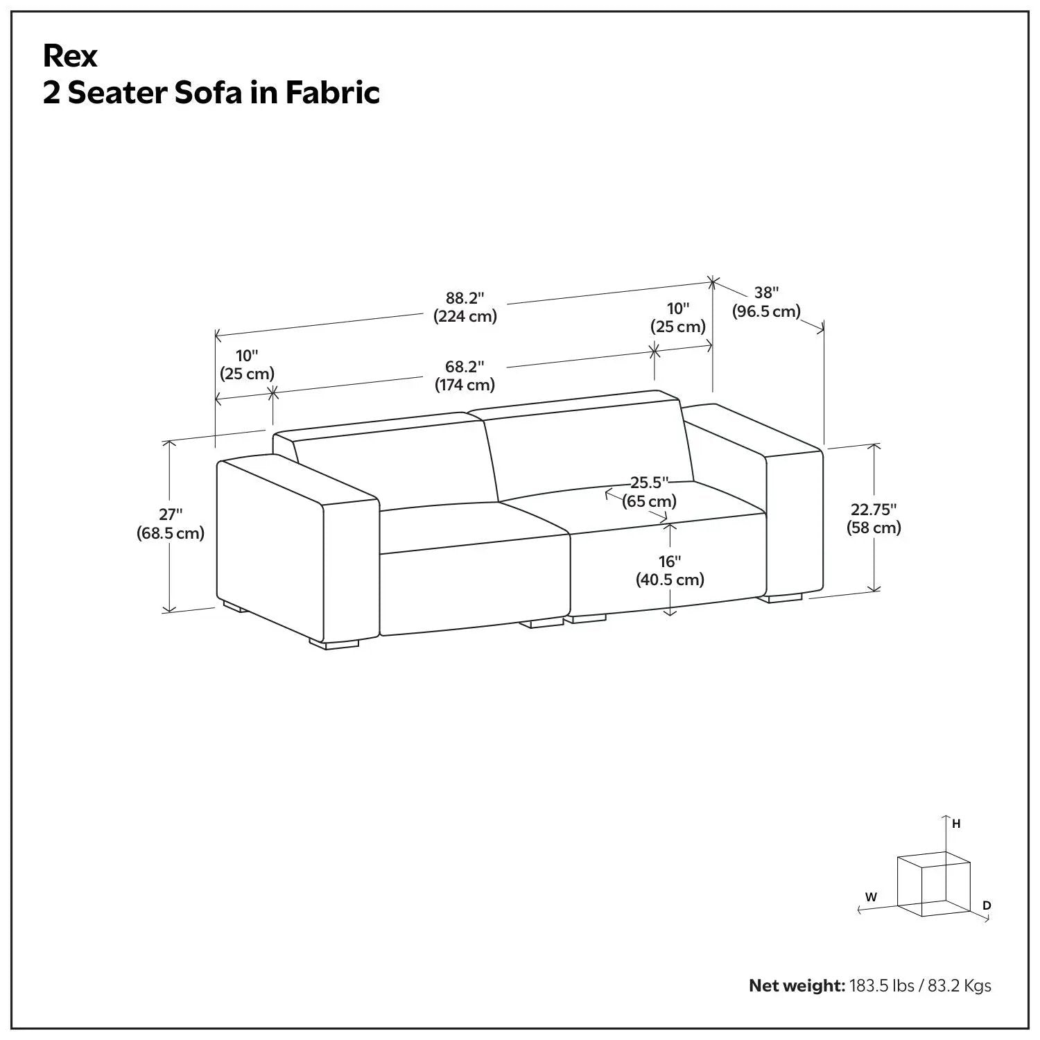 Rex - Handcrafted Sofa by Unique Piece Furniture