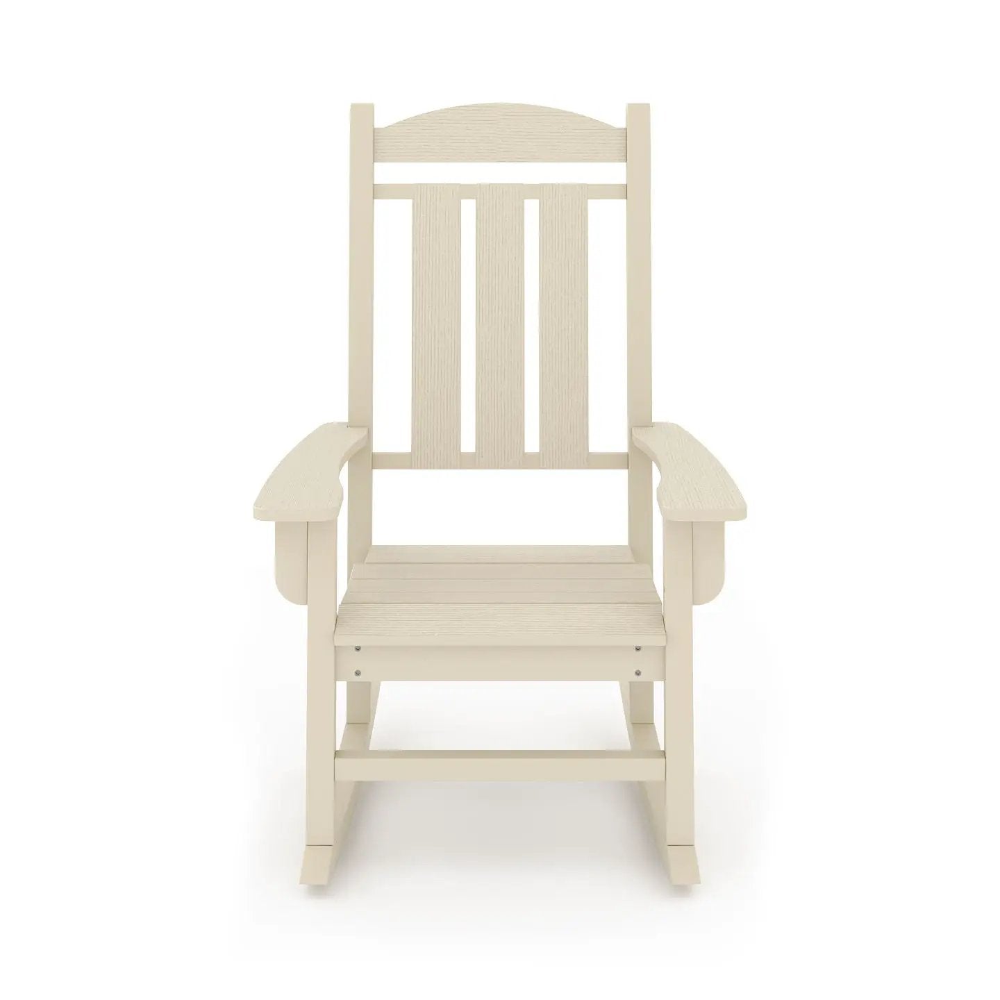 Traditional Porch Rocker Classic HDPE Poly Lumber For Porch, Patio, And Garden Comfort by Unique Piece Furniture