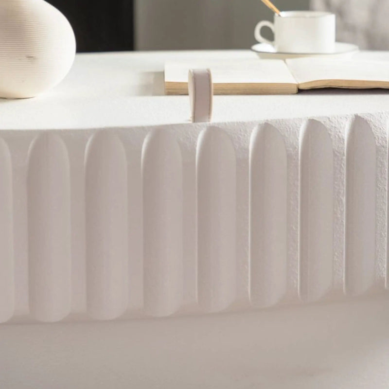 Fluted Storage Table with Lift-Off Lid by HouseOfZazla