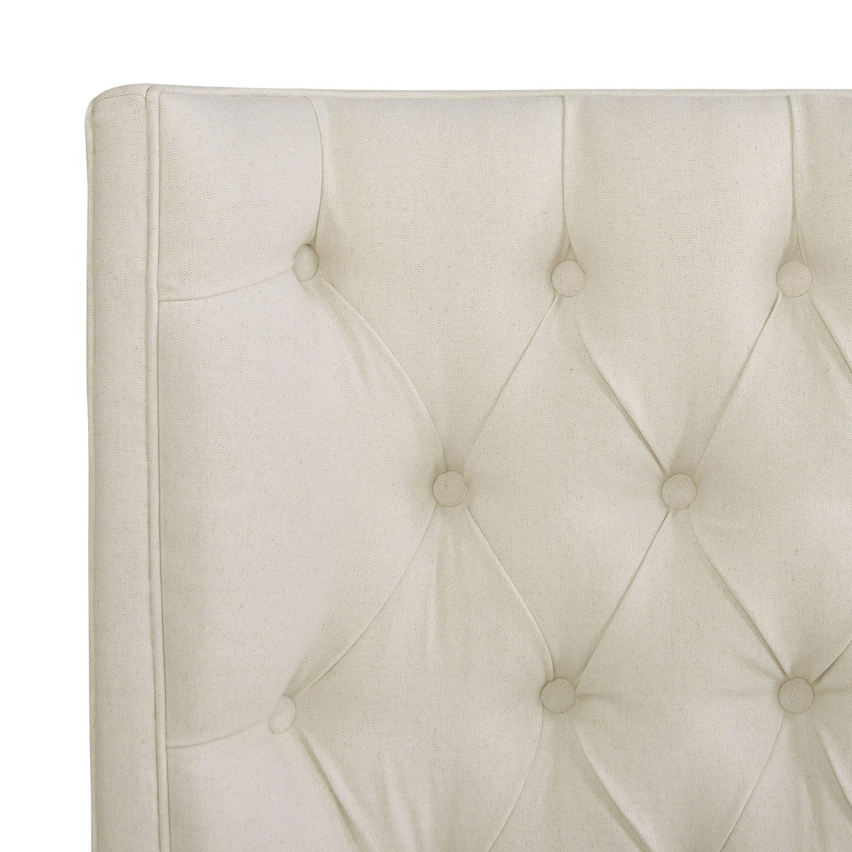 Tufted Panel Bed with Wingback Headboard and Footboard - Multiple Colors, photo 29 of 40