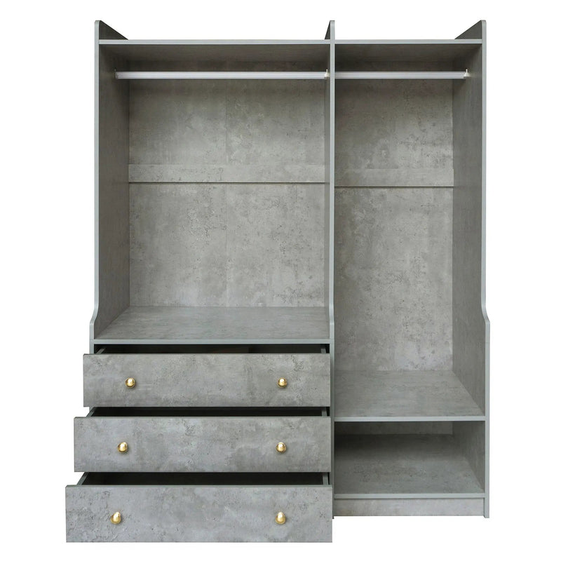 Open Wardrobe Storage For Bedroom by HouseOfZazla