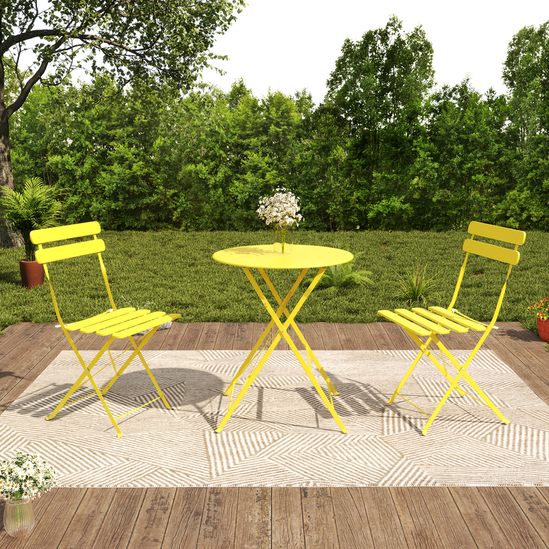 Bistro Table and Chairs Set of 2 by HouseOfZazla