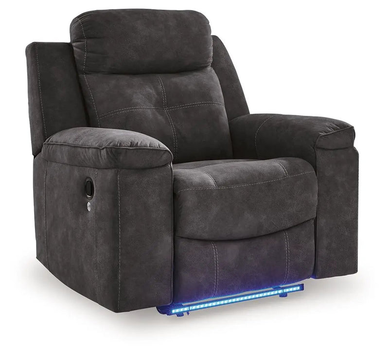 Brysonview - Zero Wall Recliner - Charcoal by Unique Piece Furniture