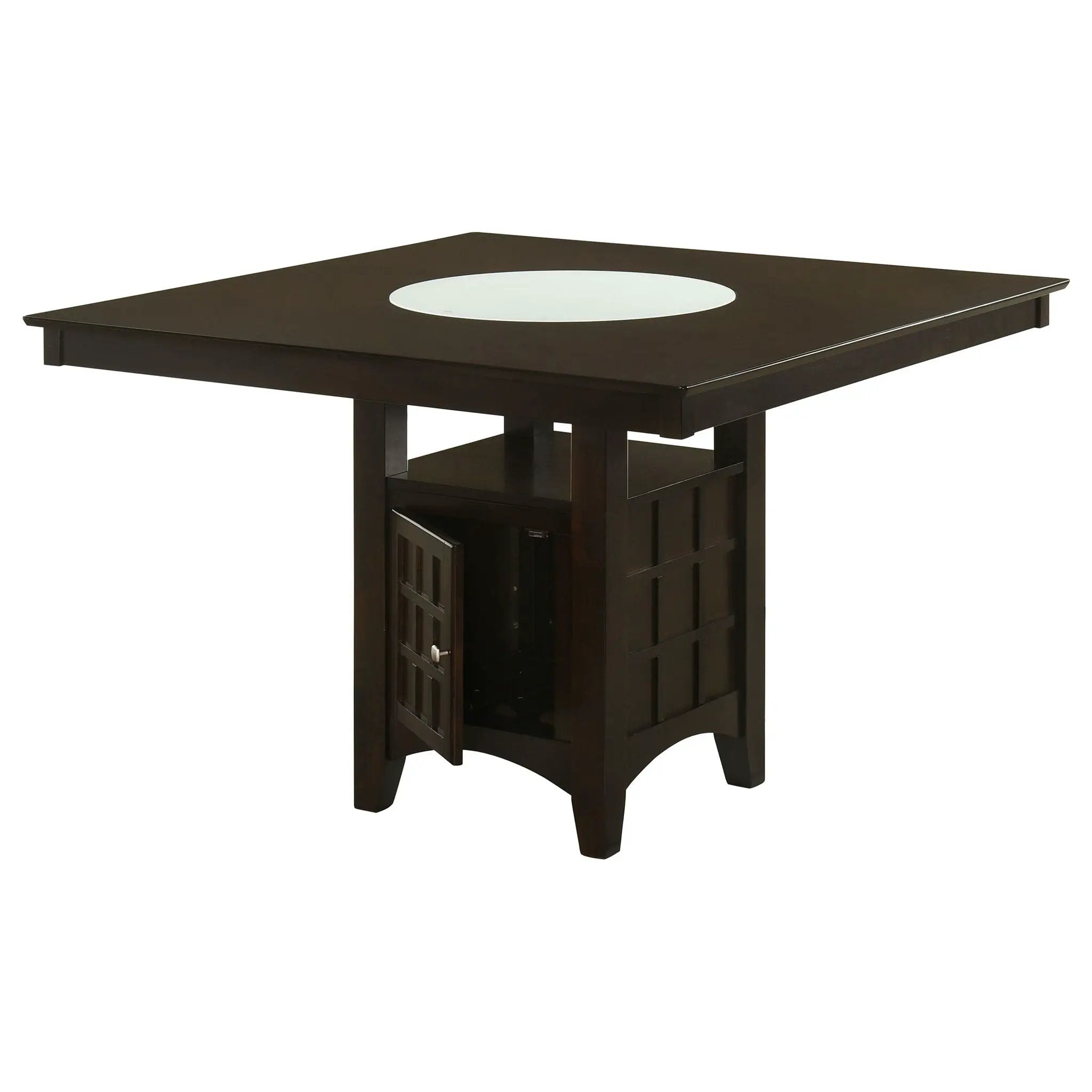 Gabriel 52-inch Counter Height Dining Table Cappuccino by Unique Piece Furniture