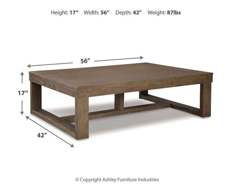 Cariton - Rectangular Cocktail Table - Gray by Unique Piece Furniture