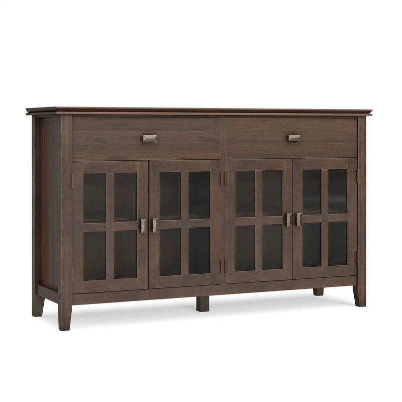 Artisan - Large 4 Door Sideboard Buffet - Brown by HouseOfZazla