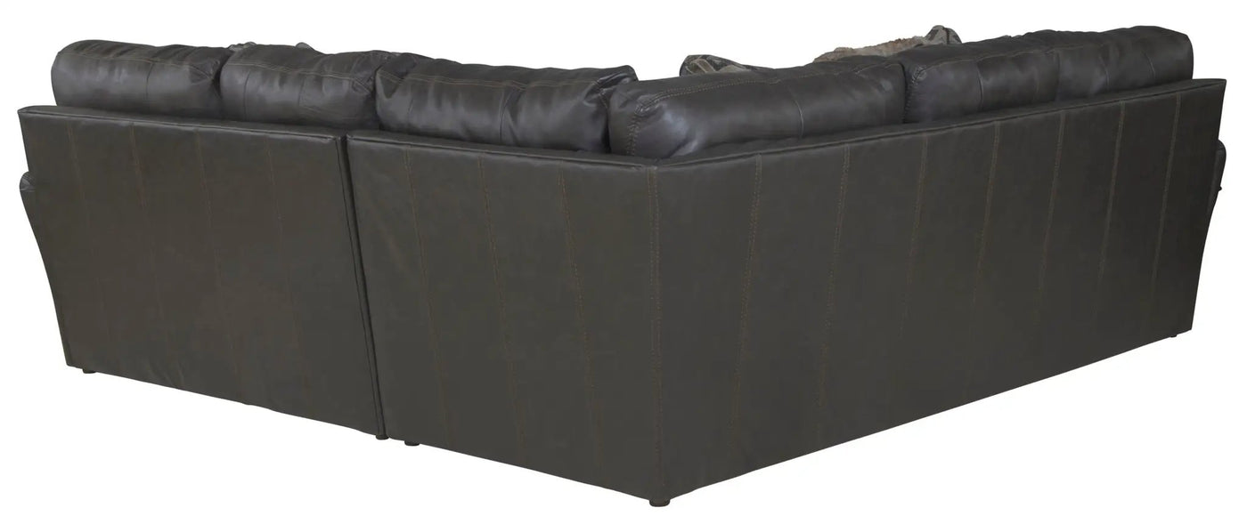 Denali - Italian Leather Match Sectional by Unique Piece Furniture