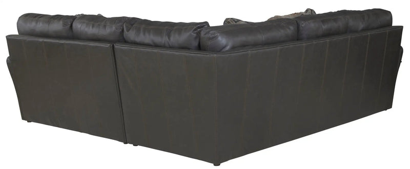 Denali - Italian Leather Match Sectional by Unique Piece Furniture
