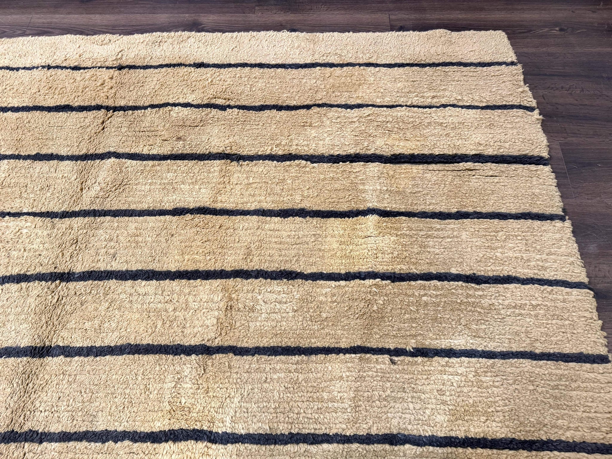 Modern Nepali Rug 13 x 15.6, Palace Size Wool Custom Made Rug, Tan, Large Nepali/Tibetan Carpet by Jewel Rugs