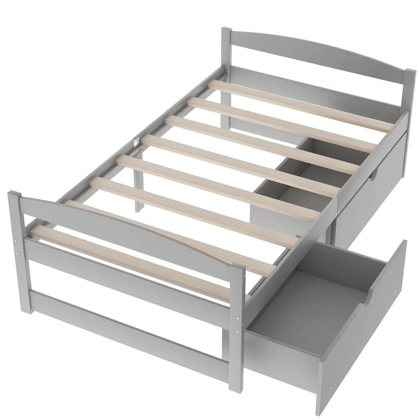Platform Bed With 2 Drawers by HouseOfZazla