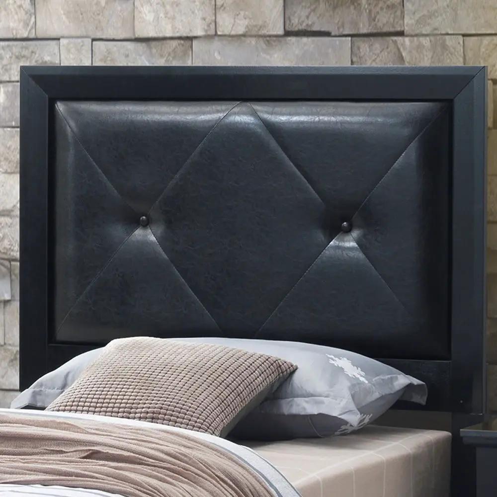 Padded Headboard Bed by HouseOfZazla