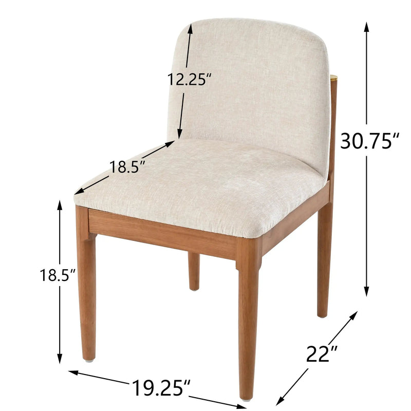 7-Piece Mid-Century Dining Set by HouseOfZazla