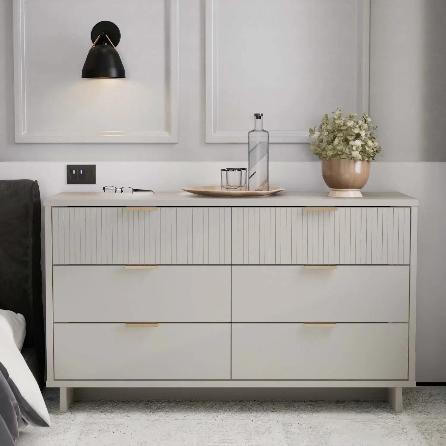 Granville - Dresse With 6 Drawers by HouseOfZazla