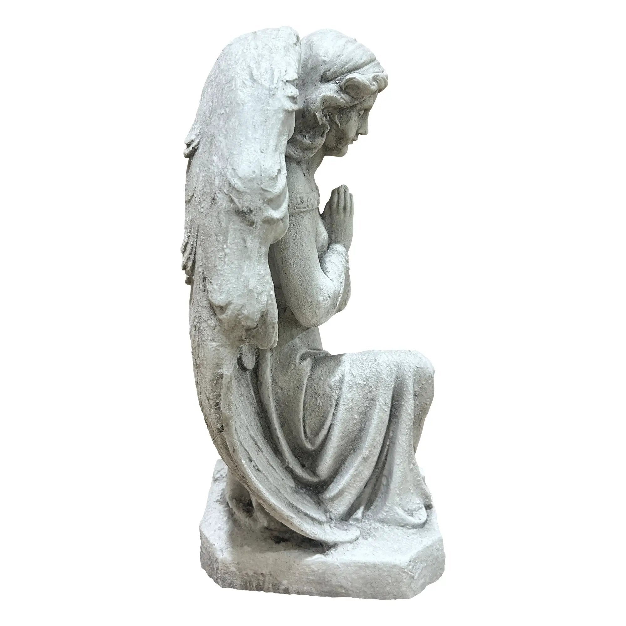 Magnesium Oxide Praying Angel Statue by HouseOfZazla