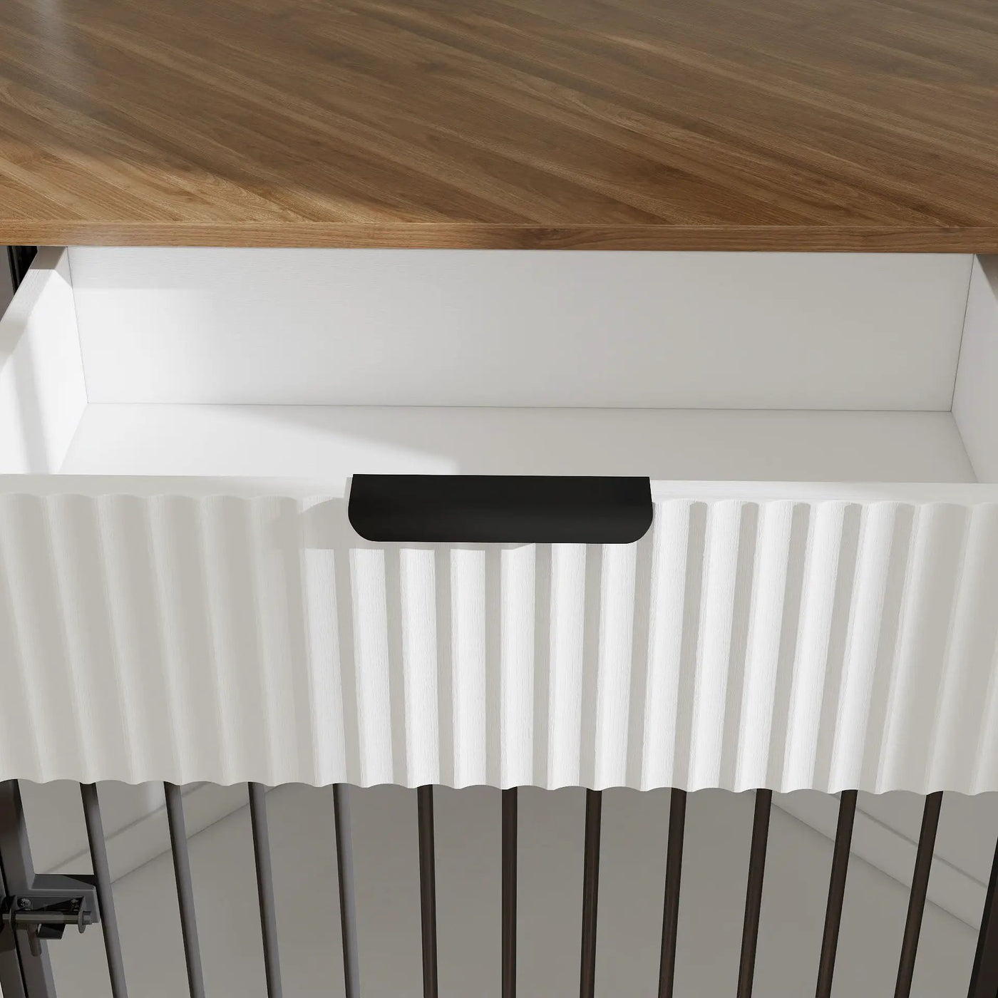 Corner Dog Crate by HouseOfZazla