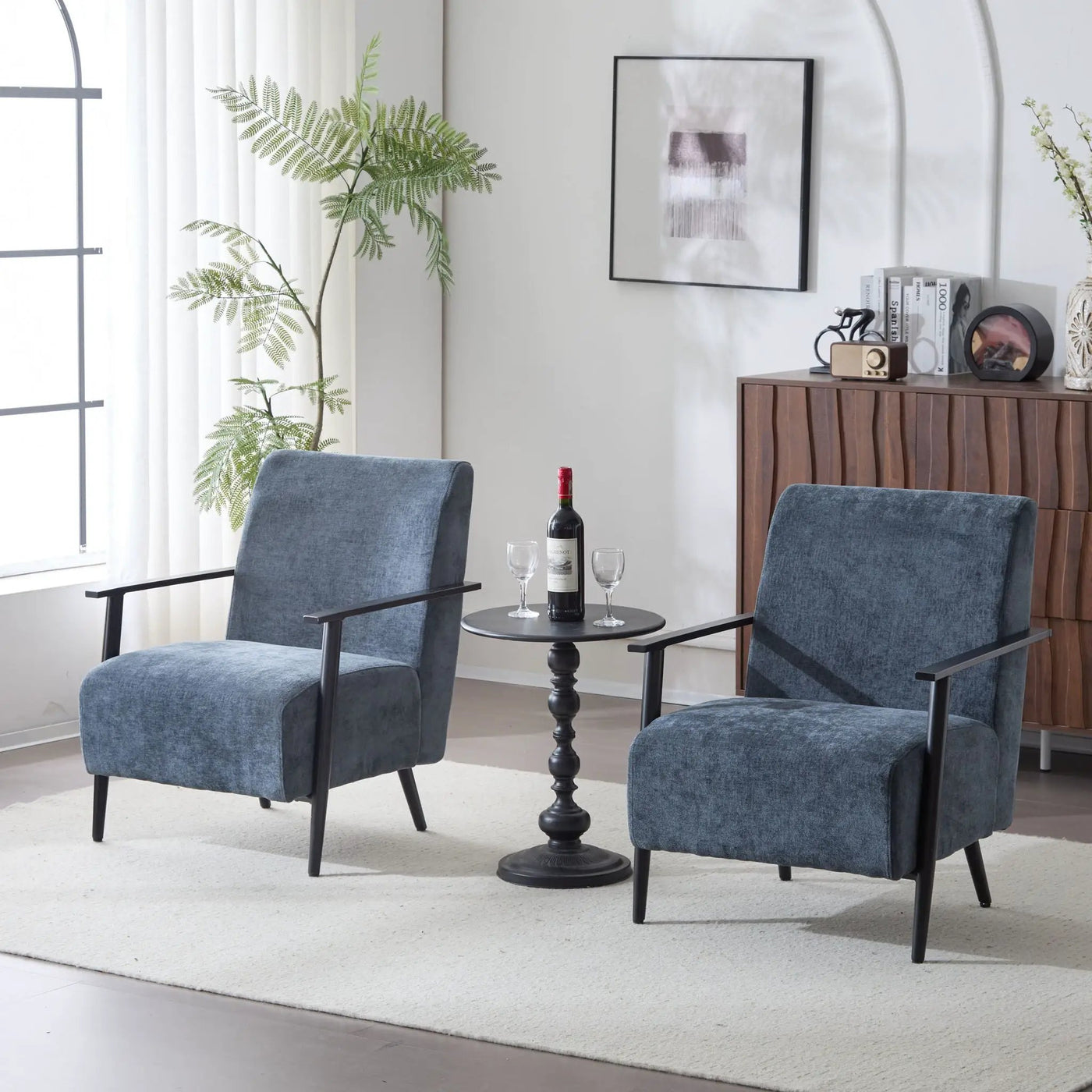 Modern Lounge Chair With Upholstery by HouseOfZazla