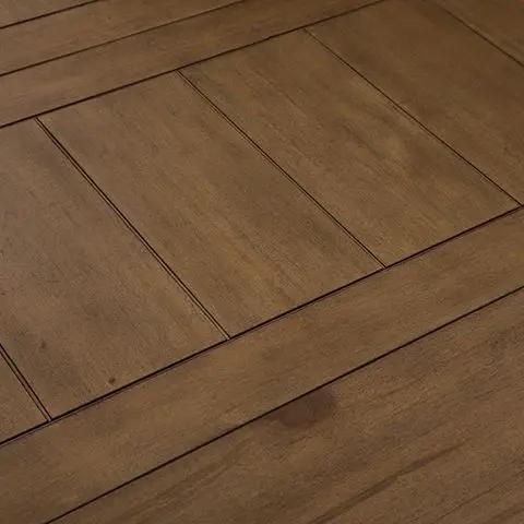 Rylandeen - Rectangular Dining Room Counter Height Extension Table - Light Brown / Dark Brown by Unique Piece Furniture