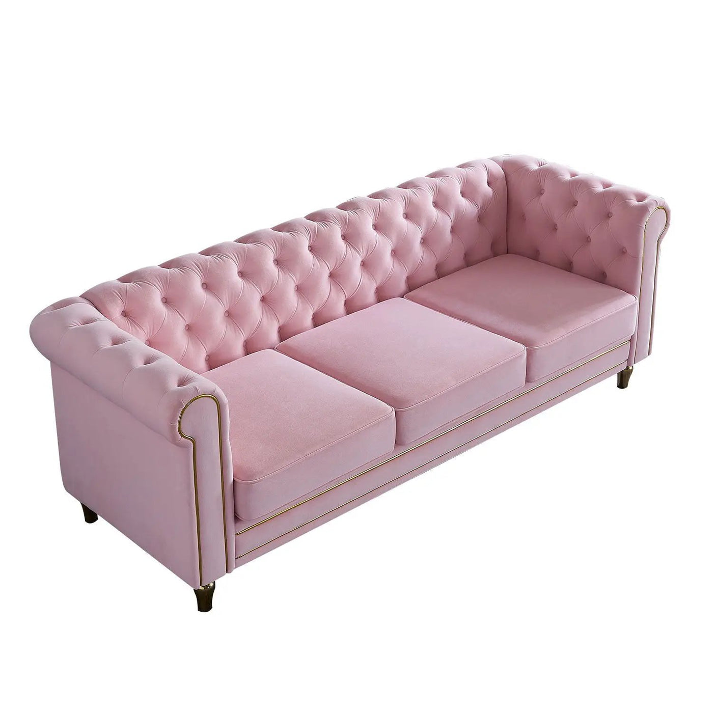 Chesterfield - Sofa 84.65" For Living Room by Unique Piece Furniture