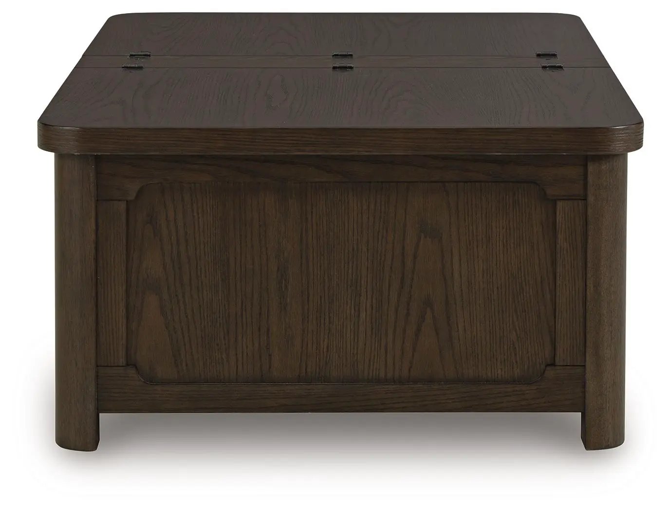Breckington - Cocktail Table With Storage - Dark Brown by Unique Piece Furniture