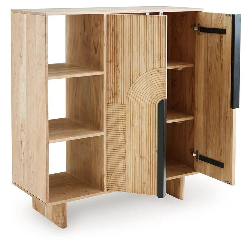 Kierwell - Accent Cabinet - Natural by Unique Piece Furniture