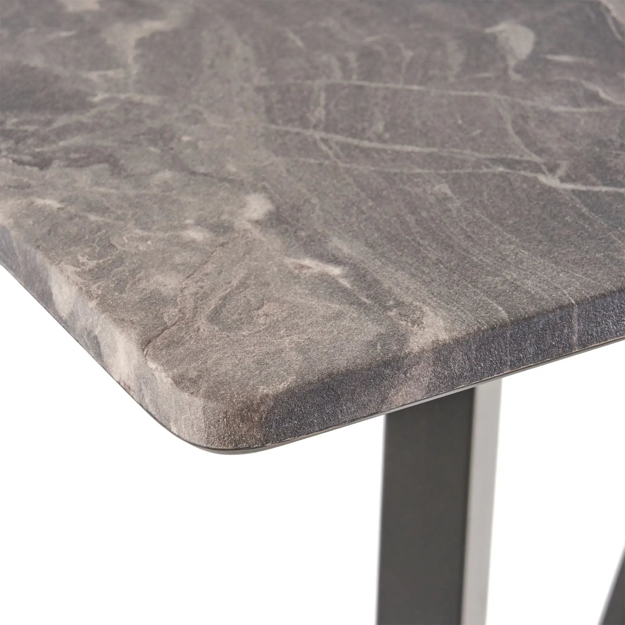 Modern Bar Height Dining Table, Rubberwood Legs and Laminate Table Top by HouseOfZazla