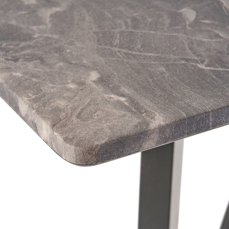 Modern Bar Height Dining Table, Rubberwood Legs and Laminate Table Top by HouseOfZazla