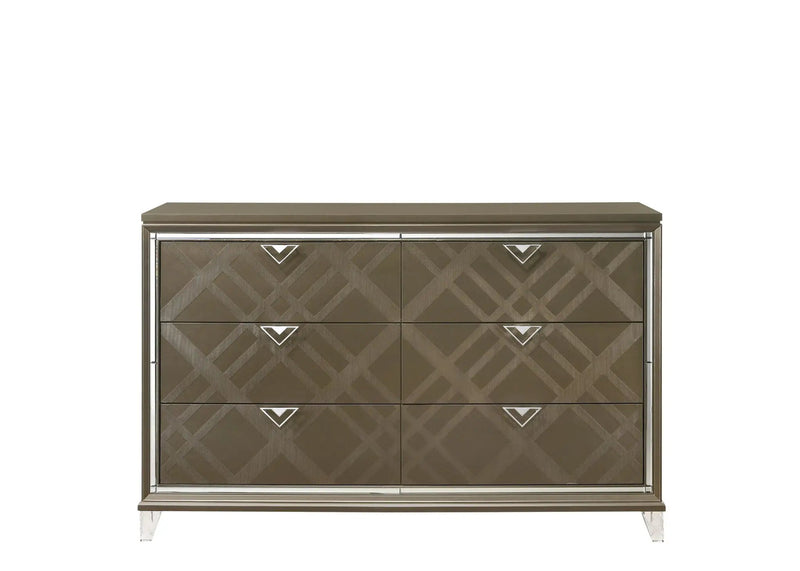 Skylar - Dresser - Champagne by HouseOfZazla