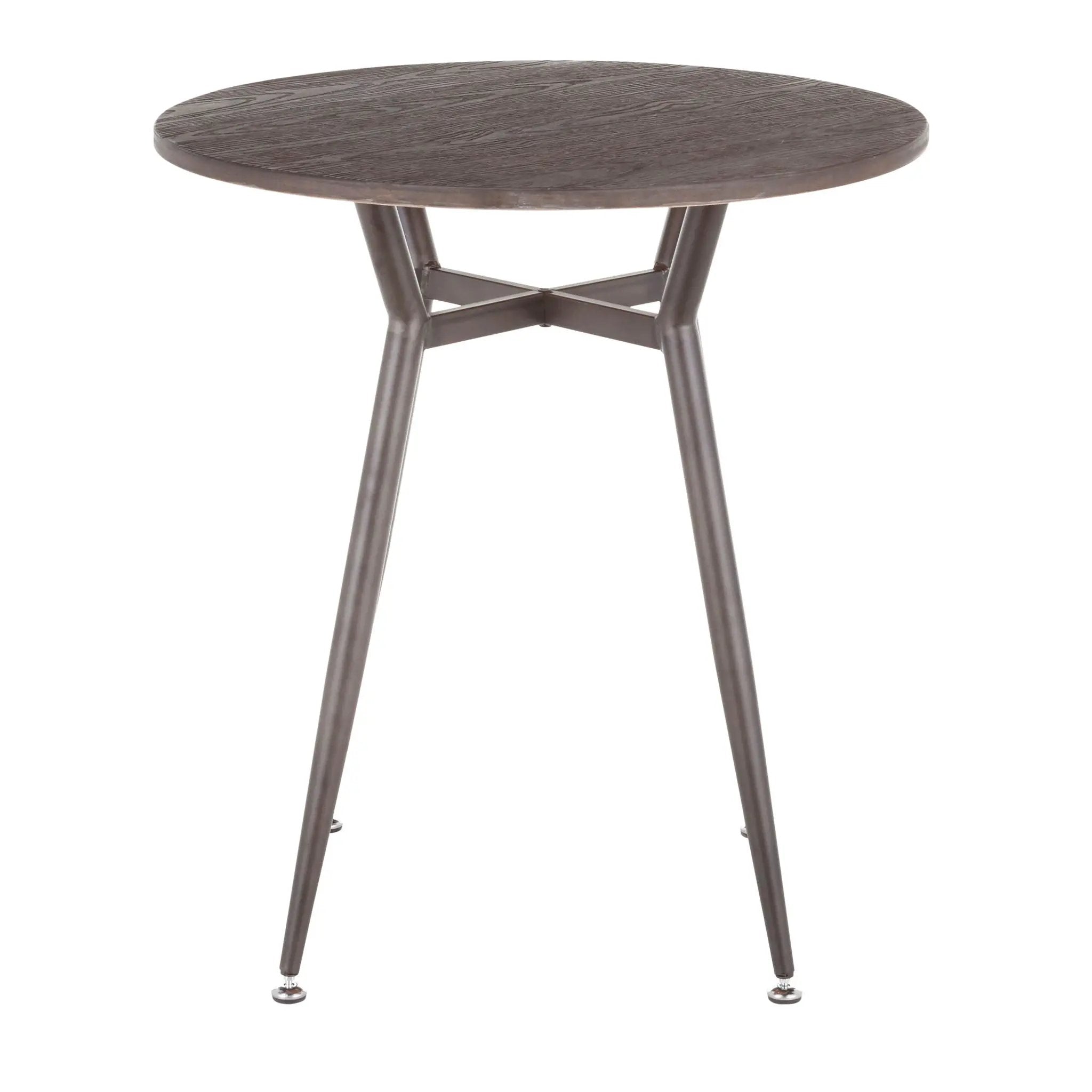 Clara - Industrial Round Dinette Table by Unique Piece Furniture