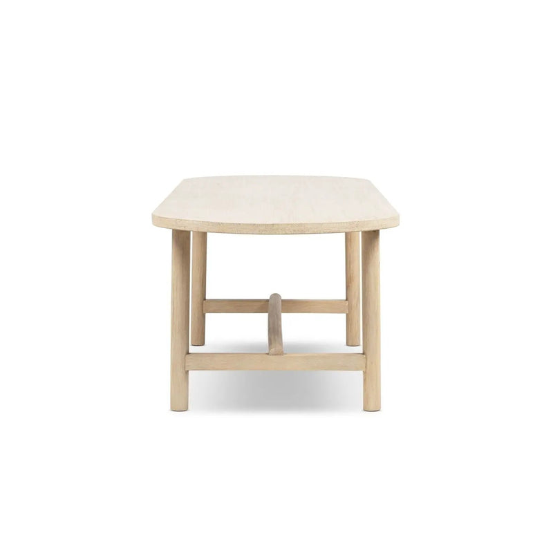 Milo - 8 Seat Oval Dining Table - Natural by HouseOfZazla