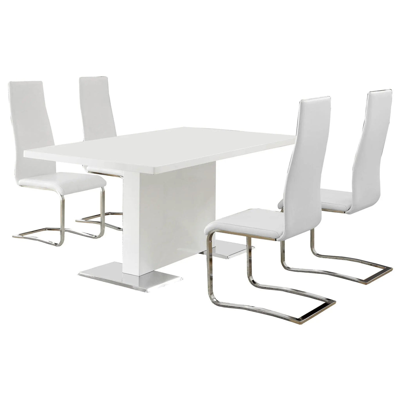 Wenzl - 5 Piece Dining Table Set by HouseOfZazla