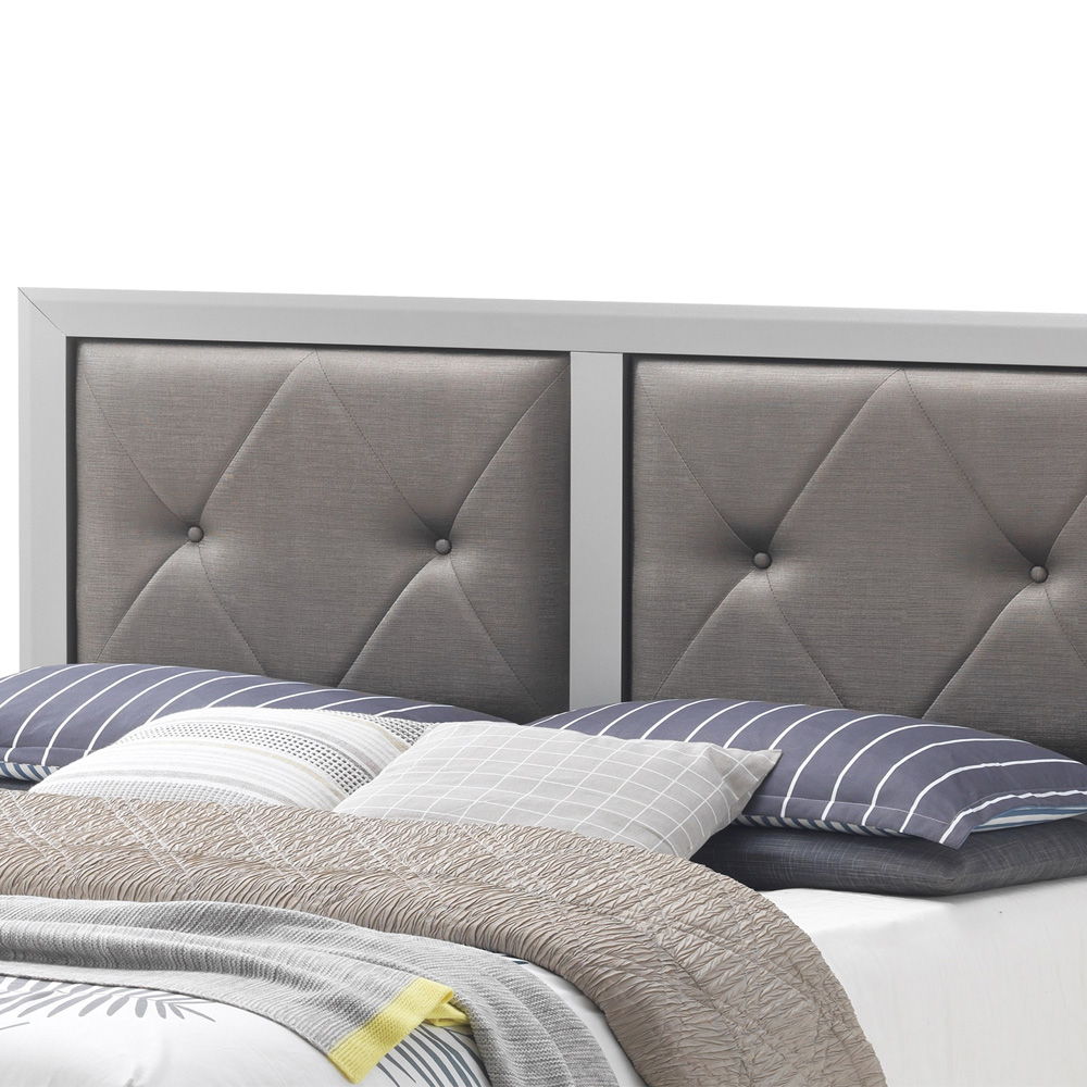 Padded Headboard Bed by HouseOfZazla