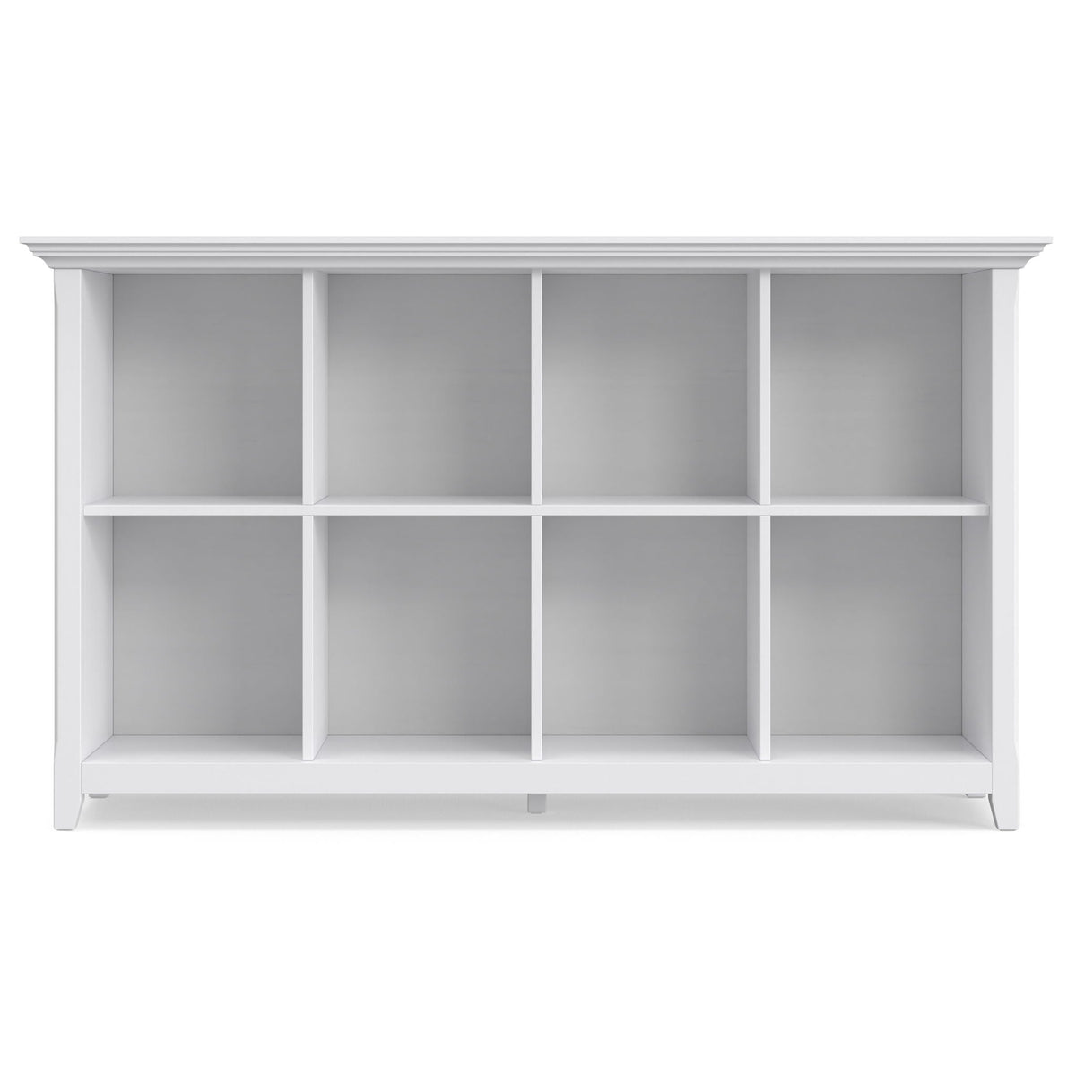 Amherst Cube Storage Bookcase with Large Cubbies - Dark Brown, Dark Gray, or White, photo 14 of 33