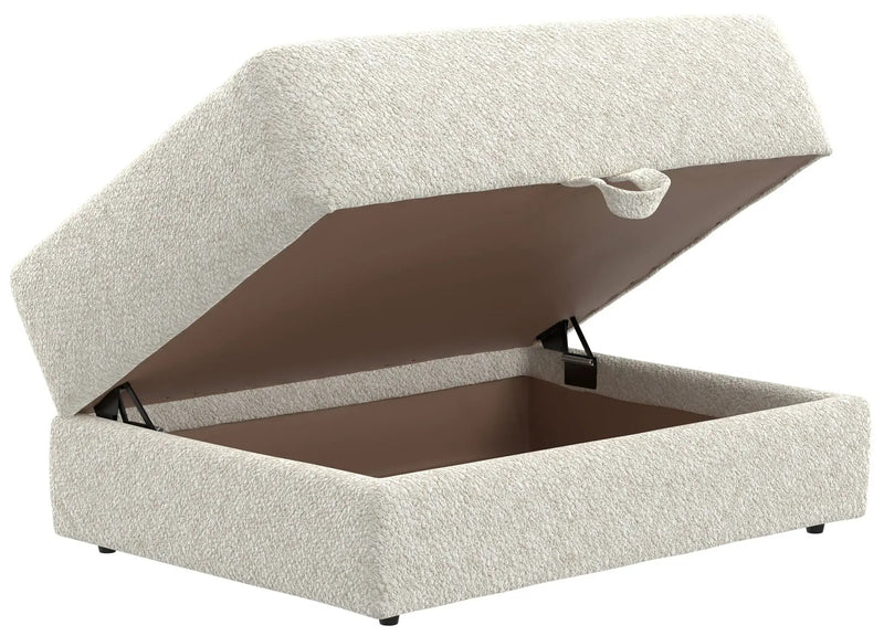Jazzy - Storage Ottoman - Bone by Unique Piece Furniture