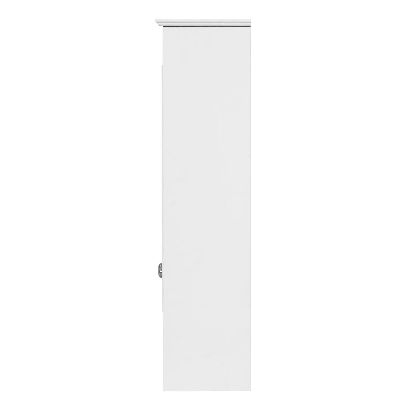 Modern Wall-Mounted Mirror Cabinet With Adjustable Shelves, Soft-Close Doors, High-Definition Mirror by HouseOfZazla