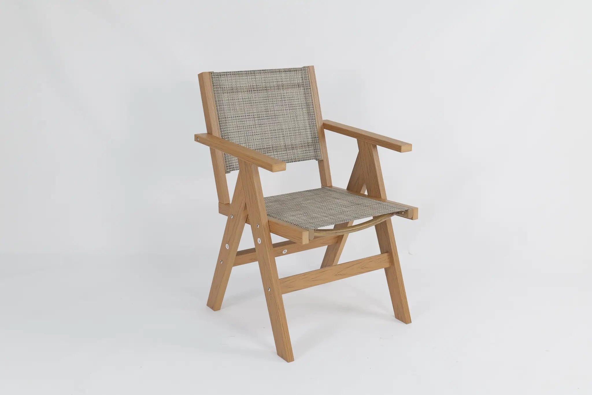 2 Piece HIPS Outdoor Dining Chair Perfect For Patio Meal Togethers & Garden Brunch Relaxation Moments by HouseOfZazla