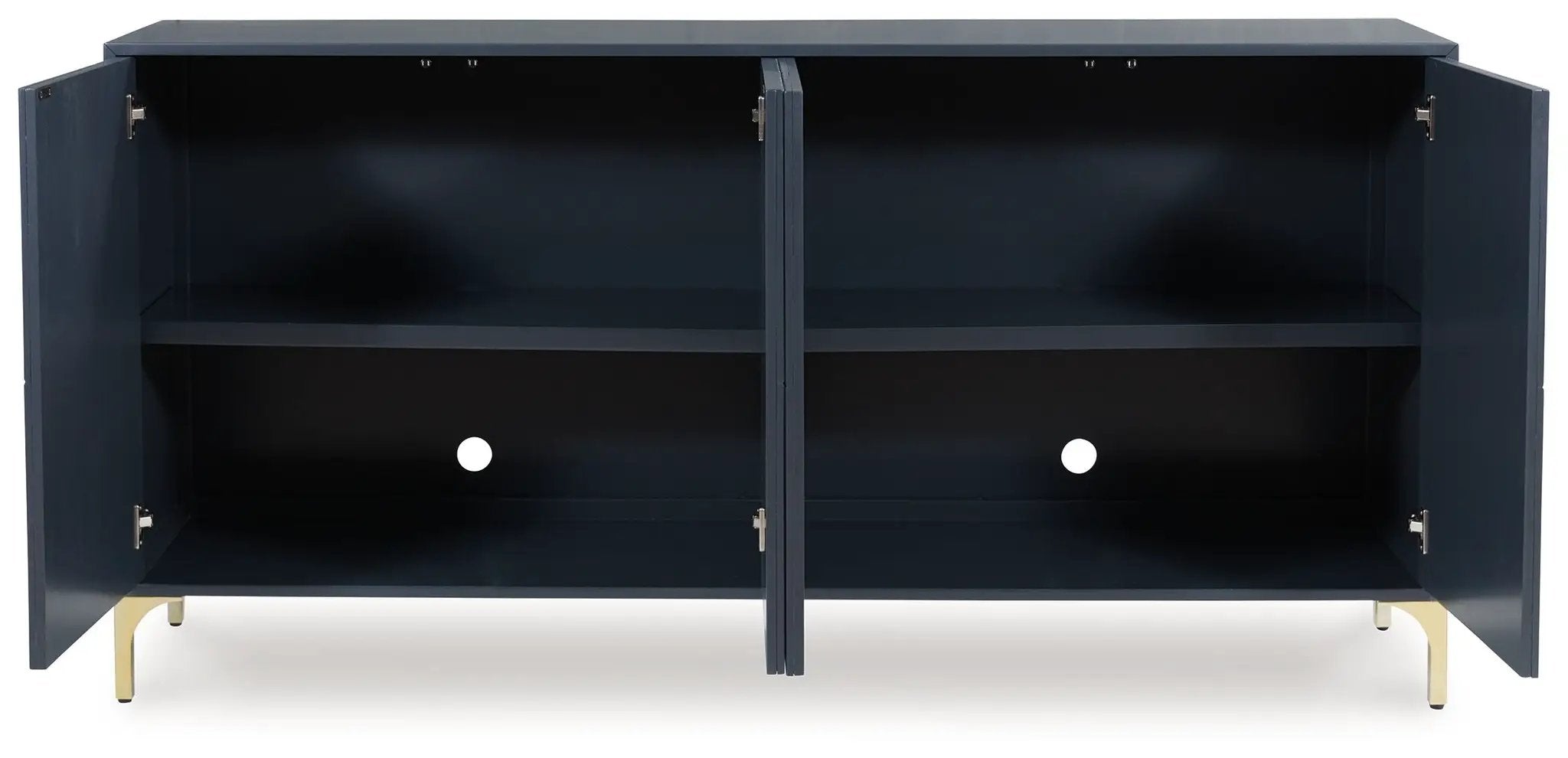 Loirwick - Accent Cabinet - Dark Blue by Unique Piece Furniture