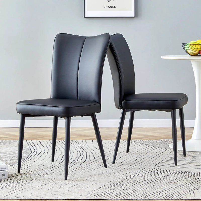 Minimalist Style Minimalist Dining Chairs With Metal Legs by HouseOfZazla