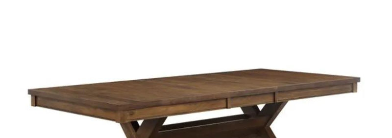 Apollo - Dining Table (With 1 Butterfly Leaf) - Walnut by HouseOfZazla