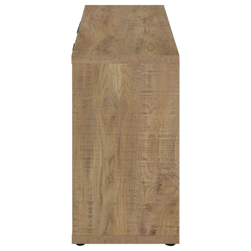 Pepita 3-door Engineered Wood Accent Cabinet Mango Brown by Unique Piece Furniture